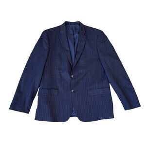 Ben Sherman Plectrum Plaid Blazer Sports Coat US Men's 44R